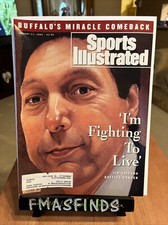 J4 1993 JIMMY V JIM VALVANO Fighting To Live Sports Illustrated 
