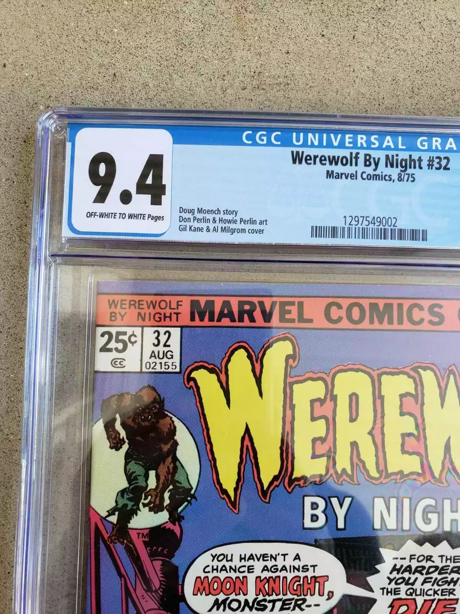 Werewolf by Night #32 CGC 9.4