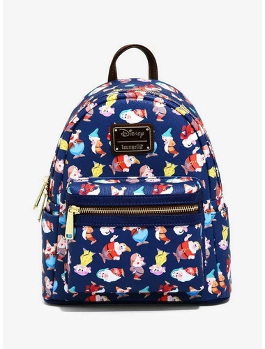 Loungefly Disney Snow White and the Seven Dwarfs Allover Print Backpack