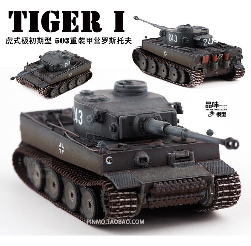 1/72 German Tiger tank 503rd Heavy Panzer Battalion Rostov 1/72 German Tiger tank 503rd Heavy Panzer Battalion Rostov