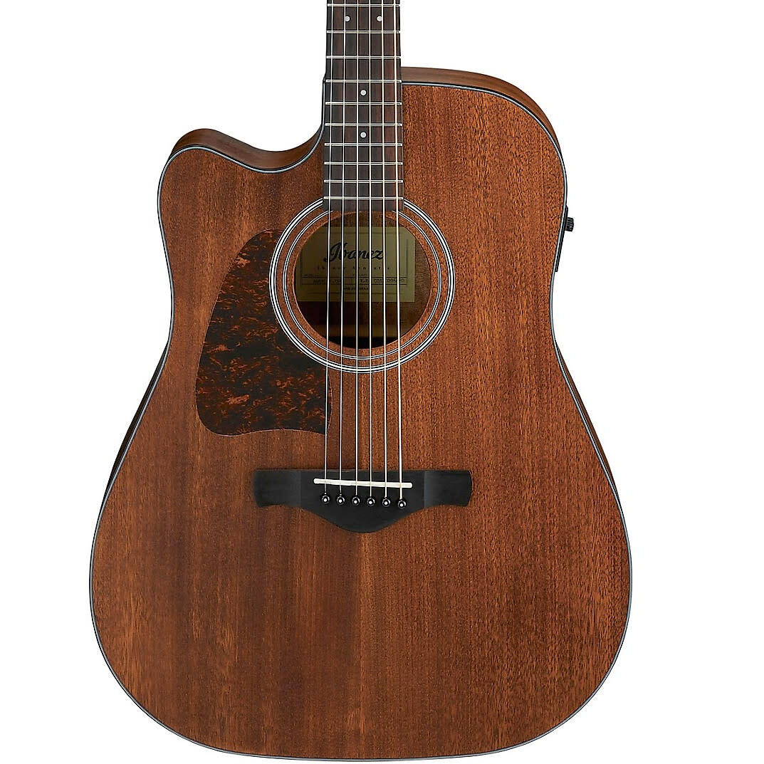 Традиционная акустическая гитара Ibanez AW54LCE Artwood для левой руки, натуральная кожа с открытыми порами