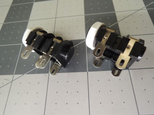 Sei prese di ingresso nuove per amplificatori JMI Vox AC-15 e AC-30 - Dadi bianchi e neri - Foto 7 di 23