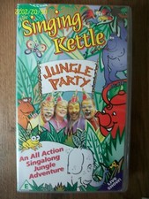 The Singing Kettle Jungle Party Live Show! VHS Video ( Funbox Fun box )