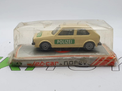 Volkswagen Golf II Polizei Norev Jet-Car 1/43 With Box