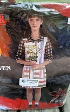 Stranger Things Eleven 11 Halloween Costume Romper Dress 80s Adult Size XS/S 4