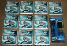 *52 Gillette Mach3 TURBO Razor blades Cartrid...