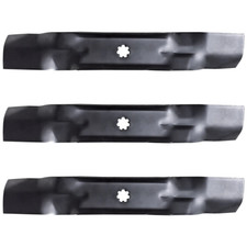 3PK Lawn Mower Blades For John Deere GY20852 GX21784 LA140 LA145 LA165 D140 D150
