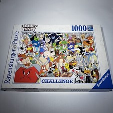 Looney Tunes Challenge 169269 Ravensburger 1000 Pc Jigsaw Puzzle 27x20" Complete