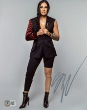 SONYA DEVILLE SIGNED 8x10 PHOTO ROYAL RUMBLE SMACKDOWN RAW WWE RARE BECKETT BAS