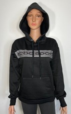 NEW Women's Bebe Sport Logo Pullover Hoodie Sweatshirt Top- Size Small