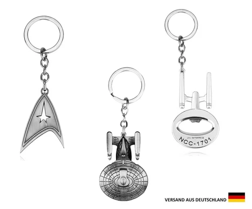 Star Trek USS Enterprise NCC-1701 Raumschiff Zeichen Oppener Schlüsselanhänger