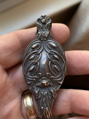 Rare Antique Art Nouveau Sterling Silver Lorgnette Unger 1890’s Mint - Picture 6 of 9
