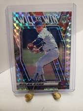 2021 Panini Mosaic Baseball Nolan Ryan Silver Prizm Will to Win #WTW9