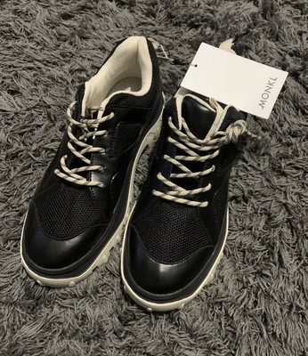 asos black chunky trainers