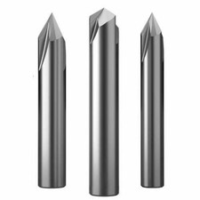 Solid Carbide 60°/120° Degree Chamfer Drill Bit 4mm-20mm Tungsten Cutter YG6X