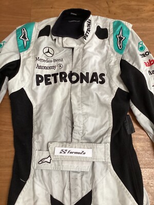 Mercedes F1 2011 Pit Crew Suit Nomex Overalls Alpinestars Rosberg Schumacher