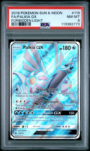 Palkia-GX graded PSA 8 for sale on eBay