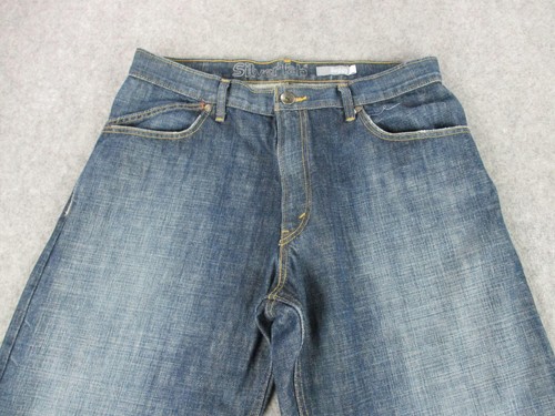 Jeans vintage Levis SilverTab uomo 36x30 larghi vestibilità Y2K anni 90 pantaloni denim hip hop - Foto 2 di 18