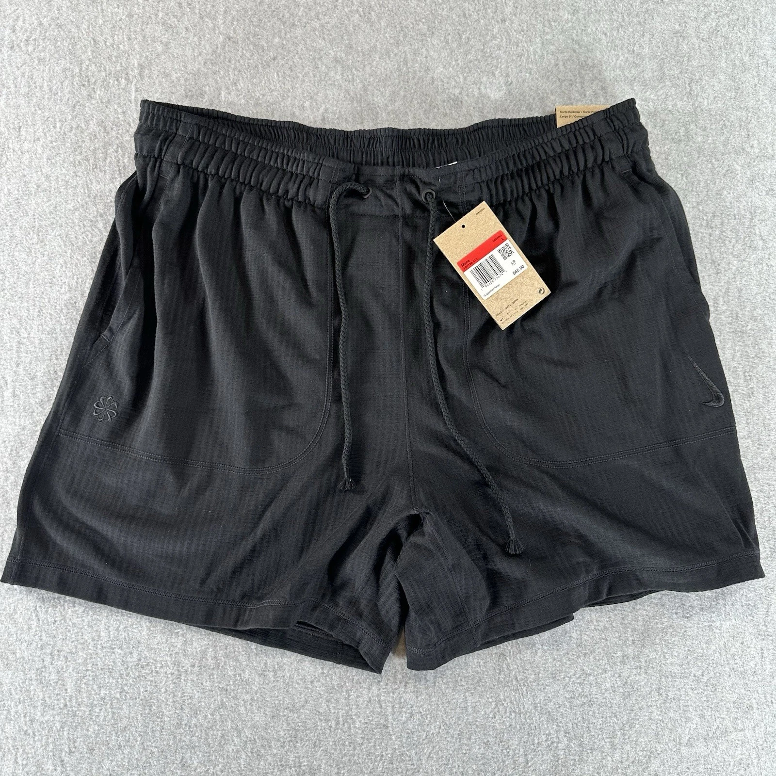 Nike Yoga Shorts Mens Large Black 4" Inseam Athletic Lightweight FB7786-010
Opens in a new window or