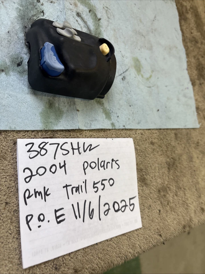 2004 Polaris RMK trail 550 warmer switch headlight switch 387 - Image 4 of 4