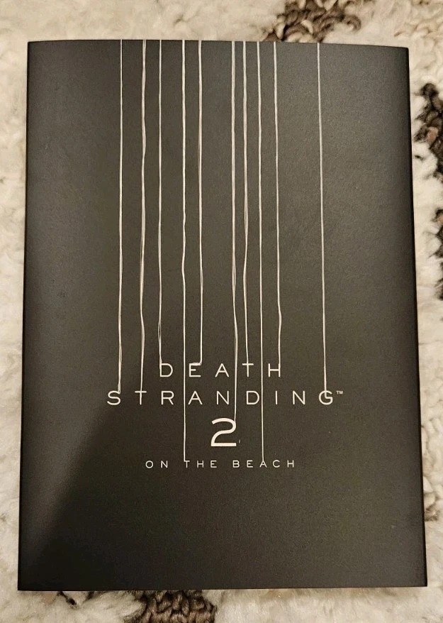 Death Stranding 2 Collector's Edition Hideo Kojima Letter and Art