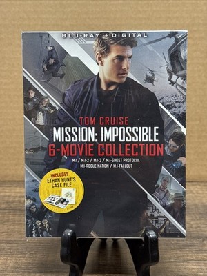 Mission: Impossible 6-Movie Collection Blu-ray Set Tom Cruise NEW Sealed