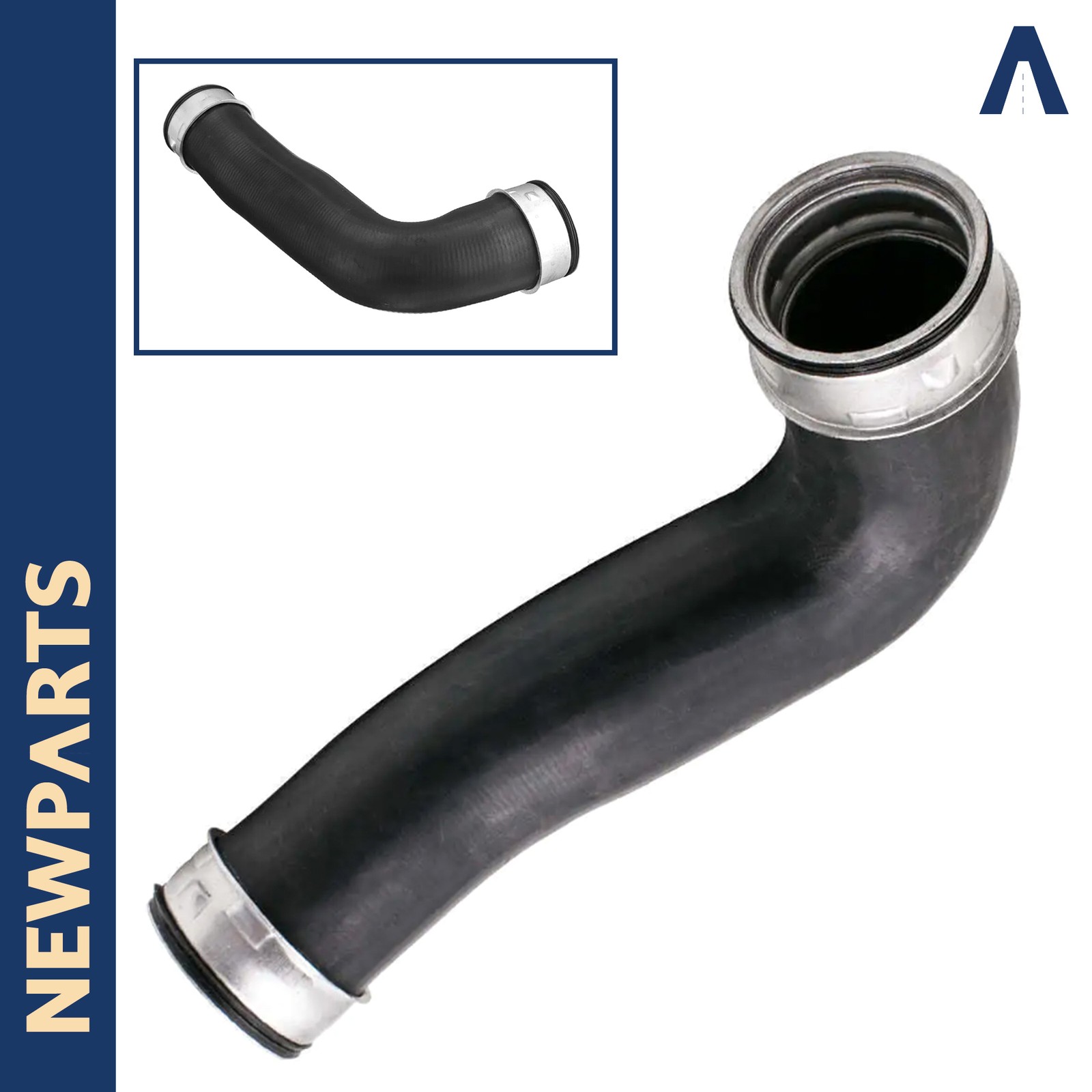 Durite de suralimentation Audi A3 8P 1K0145834B contre les fumées noires et sifflements TDI