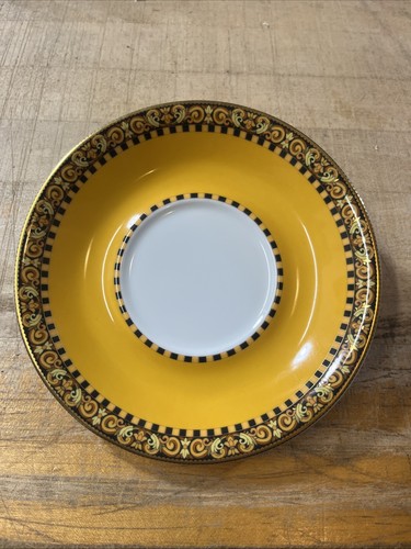 VERSACE Barocco Tea cup saucer Plate Only Discontinued Rare - Picture 1 of 9