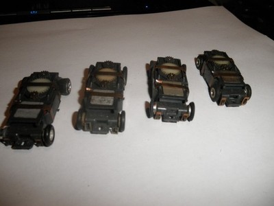 4 Faller AMS  Motoren laufen Auto Motor Sport,  Rennbahn