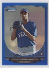 2013 Bowman Chrome Prospects Blue Refractor /250 Carl Edwards Jr CJ #BCP144 1h5