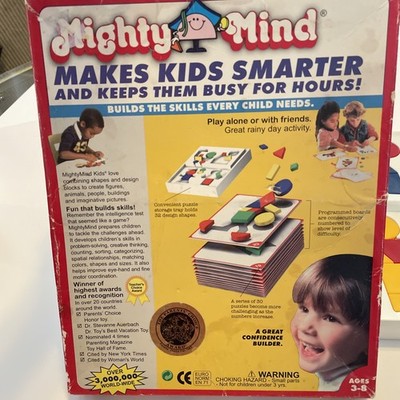 Mighty Mind, Kids Smart Playset.Shapes, Colors, Creativity Award Winning Vintage