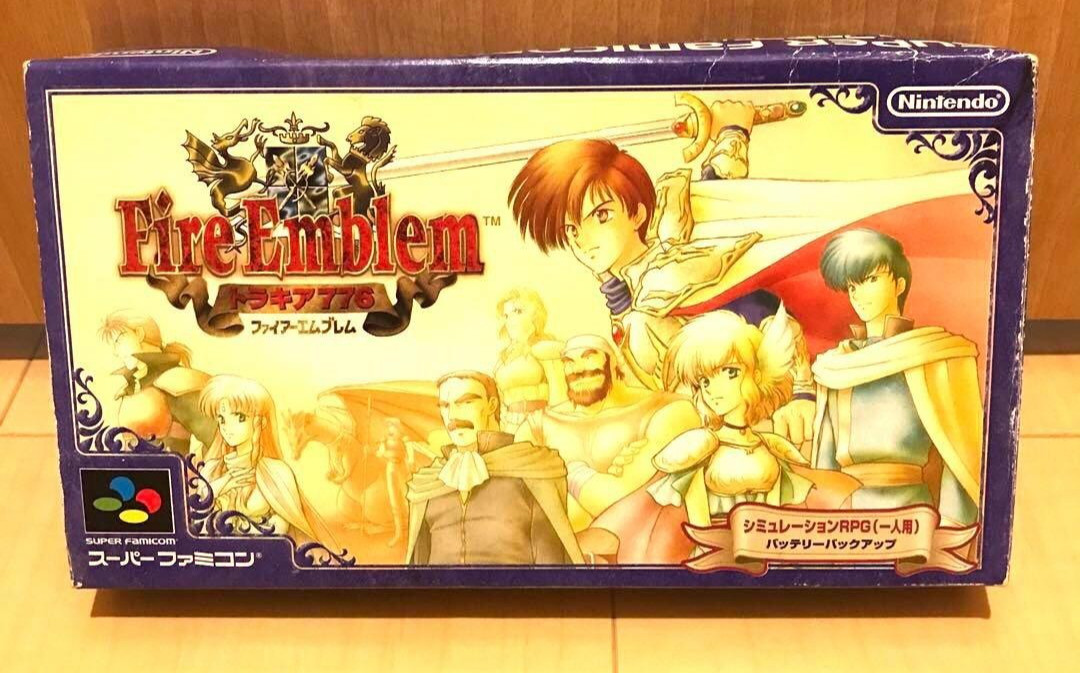 Nintendo Super Famicom Fire Emblem Thracia 776 Japan SNES SFC Game used
