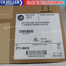 2711-B6C8 Ser B 2711B6C8 PanelView 600 Touch Key DH FRN 4.46  US Free Tax