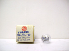 FBG FBD Projector Projection Lamp Bulb 500W 120V GE AVG 50-HOUR LAMP