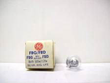 FBG (FBD)  Projector Projection Lamp Bulb 500W 120V GE  *AVG 50-HOUR LAMP*