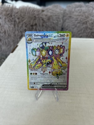 Pokemon Galvantula ex 159/142 Stellar Crown Scarlet & Violet Ultra Rare Full Art