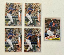 Yordan Alvarez RC Lot of 5! 2020 Topps Chrome Update & Topps Chrome Insert!