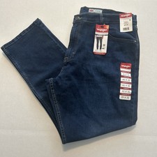 WRANGLER Jeans Size 40 X 30 Men's Five Star Premium Athletic Fit Blue Denim