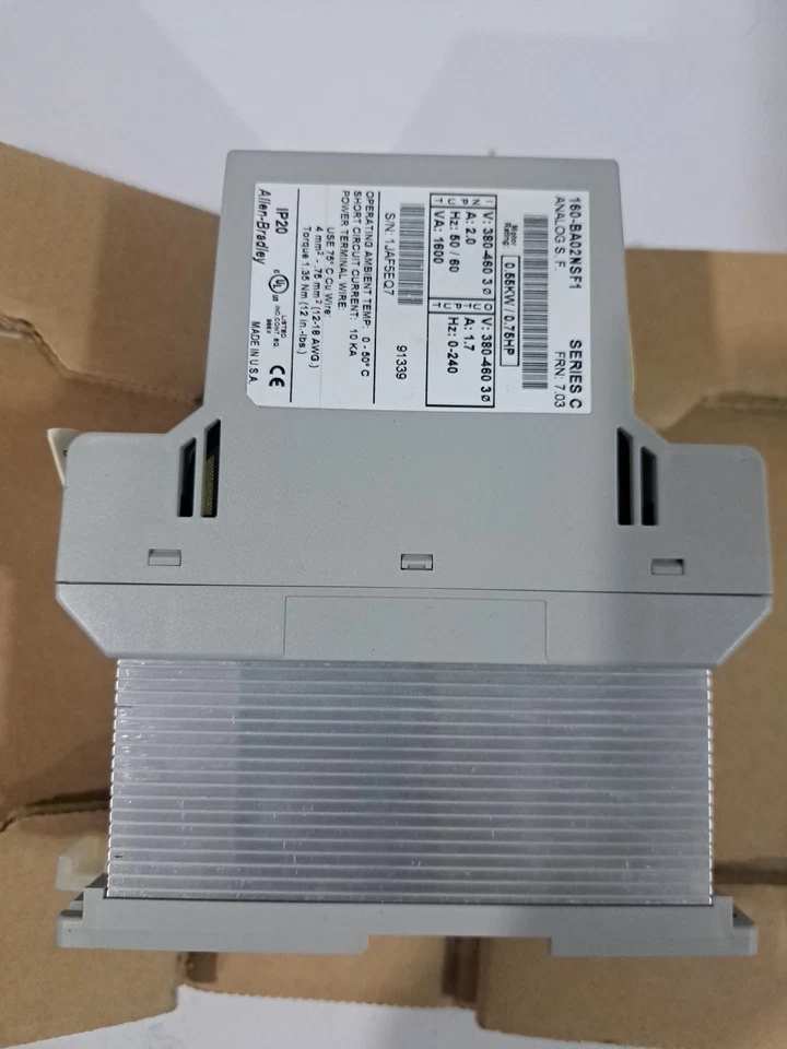 Allen Bradley analog Model 160-BA02NSF1 SER C - Image 2 of 3