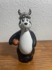 Hamms Beer Salt Shaker Viking Bear Football Ted Vintage SSS