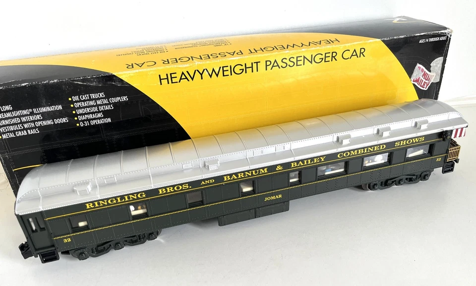 wie neu Spur 0 K-Line by Lionel Ringling Bros / Barnum Bailey mit Licht - Bild 2 von 4