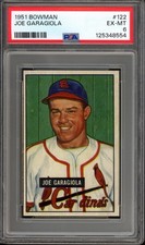 1951 Bowman #122 Joe Garagiola Rookie PSA 6 Vintage Baseball Card (8554). rookie card picture