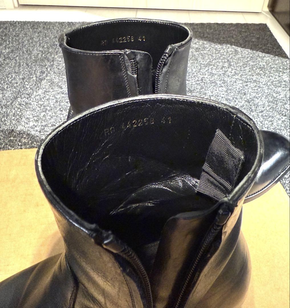 Stivali Saint Laurent Wyatt 60 pelle uomo US8 5 taglia 41 tacco alto