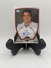 Jacob Johnson Auto football card 2013 Topps Collegiate Bowl Rookie #45 Free ship