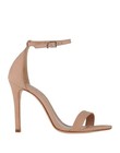RRP€143 SCHUTZ Leather Ankle Strap Sandals US6 UK3 EU36 Beige Spike Heel