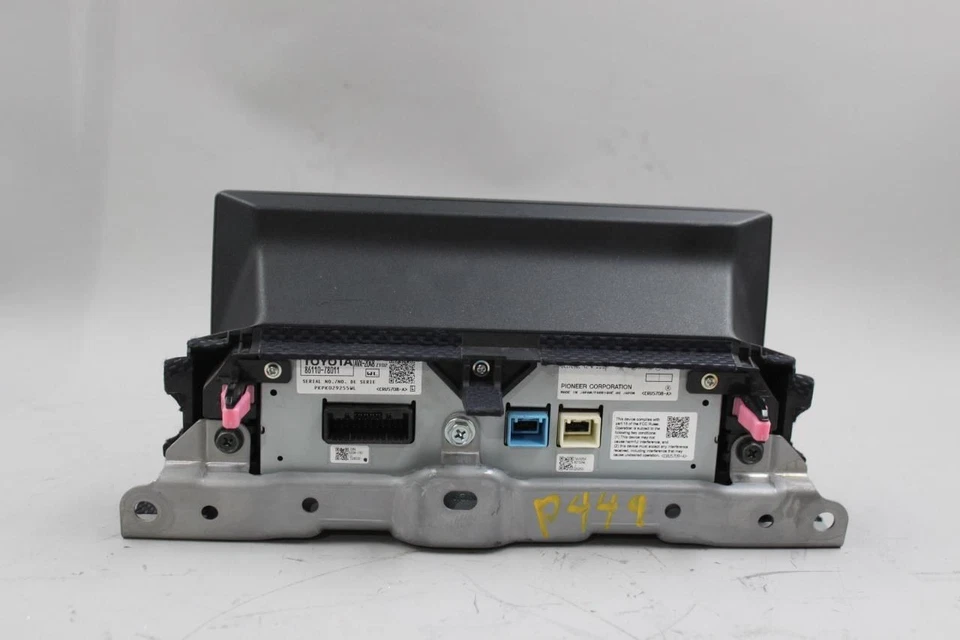 Info-GPS-TV Screen 7" Display Dash Mounted 2015-2017 LEXUS NX200T OEM 41508 - Image 2 of 4