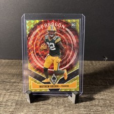Matthew Golden 2025 Phoenix Paragon Yellow Pyramids # 109 / 149 GB Packers