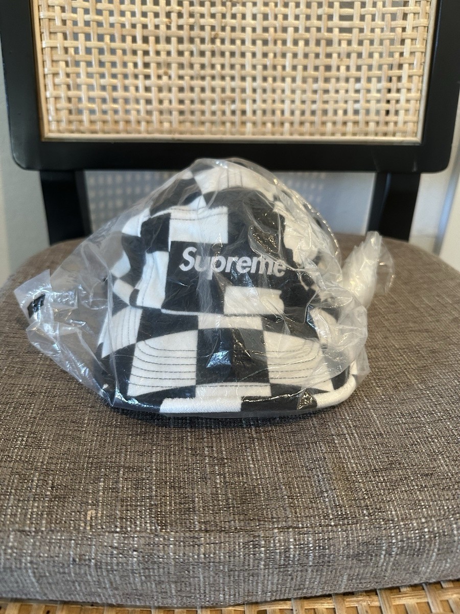 Supreme FW2020 Velvet Checkerboard Camp Cap | eBay