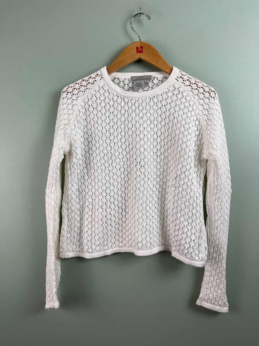 Eddie Bauer Cotton White Sweaters for Women for sale | eBay