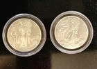 Lot Of 2 Ounces 2020 Silver American Eagle BU